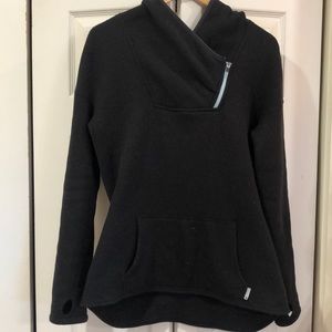 Stio Sweetwater Fleece Hoodie, Black, L